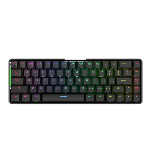 Asus ROG FALCHION Compact 65% Mechanical RGB Gaming Keyboard, Wireless/USB, Cherry MX Red, Per-key RGB Lighting, Touch Panel, 450-hour Battery Life